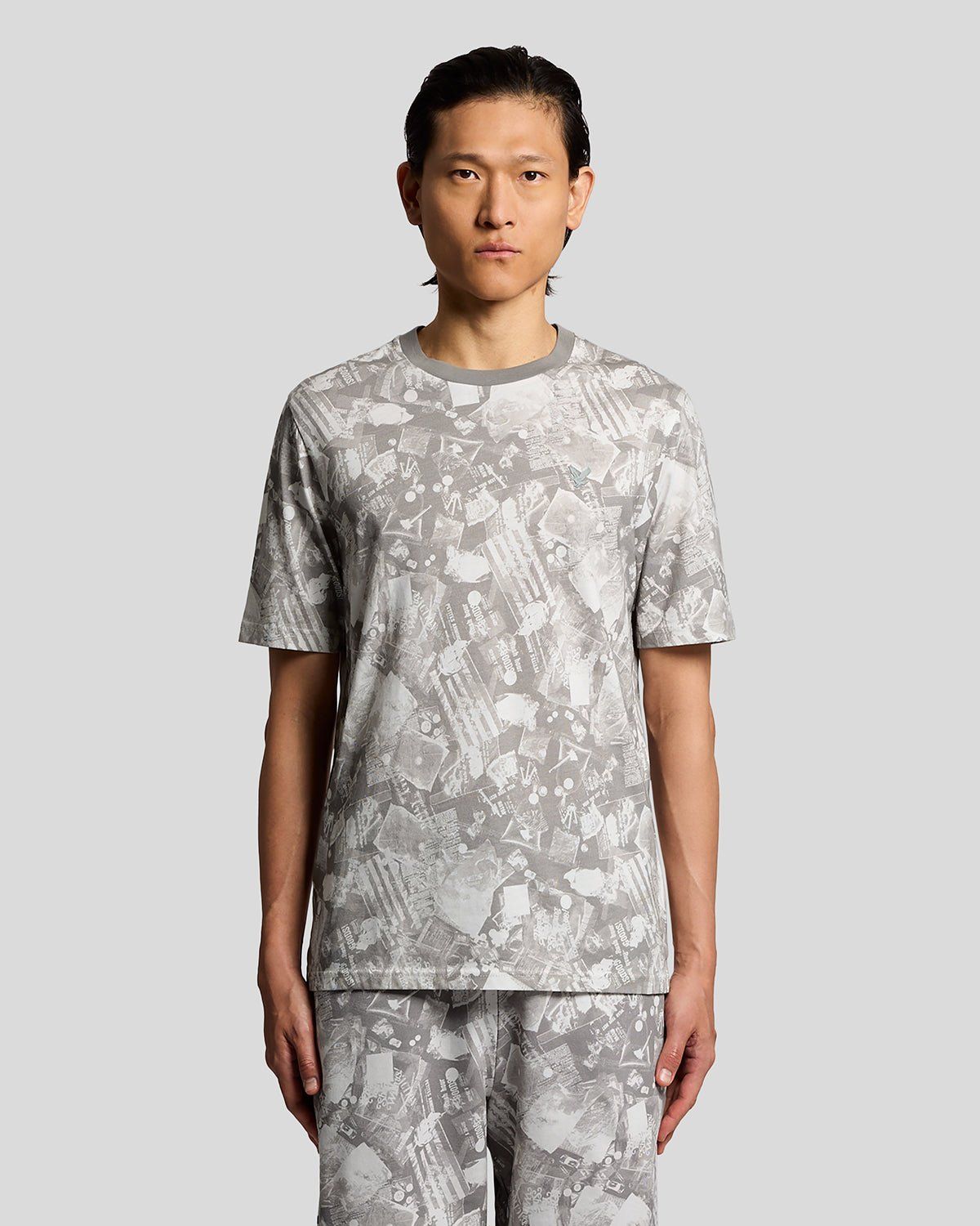 Industrial Graphic Print T-Shirt