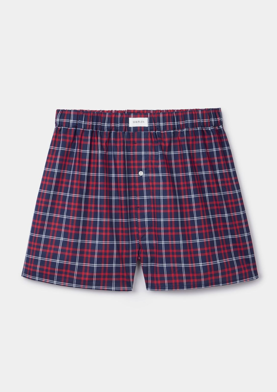 Red Ranger Check Cotton Boxer Shorts