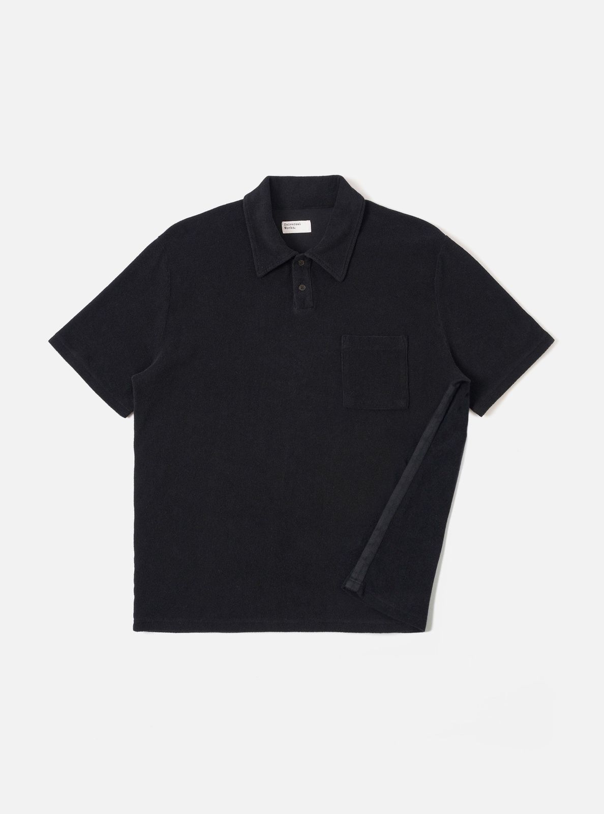 Black Light Weight Terry Newlyn Polo