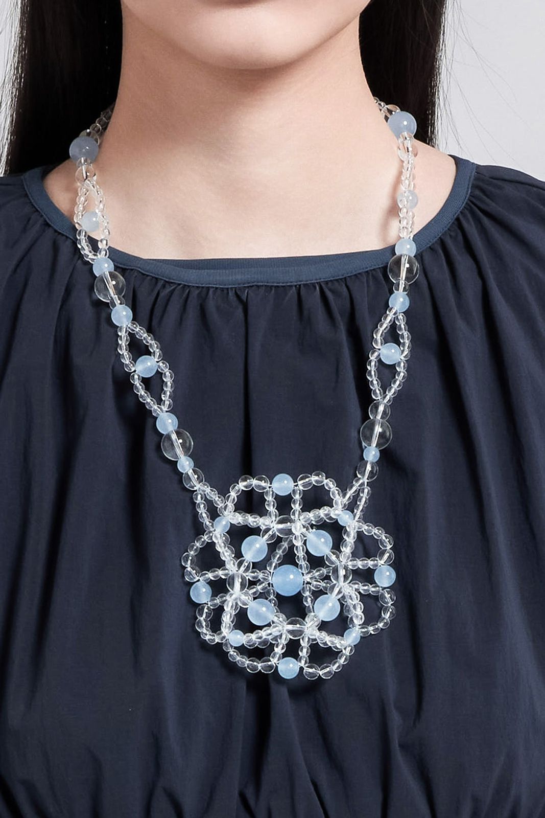 Bubble Lotus Necklace