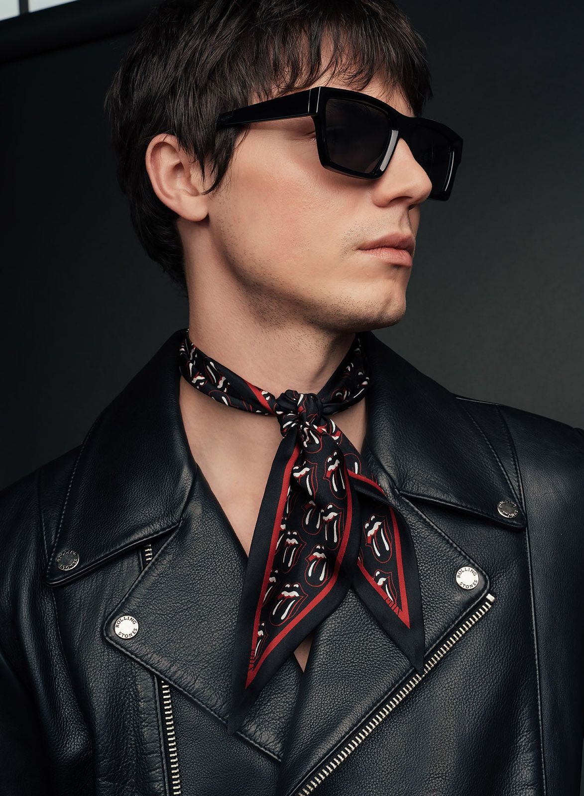 Phix X Rolling Stones Silk Neck Scarf