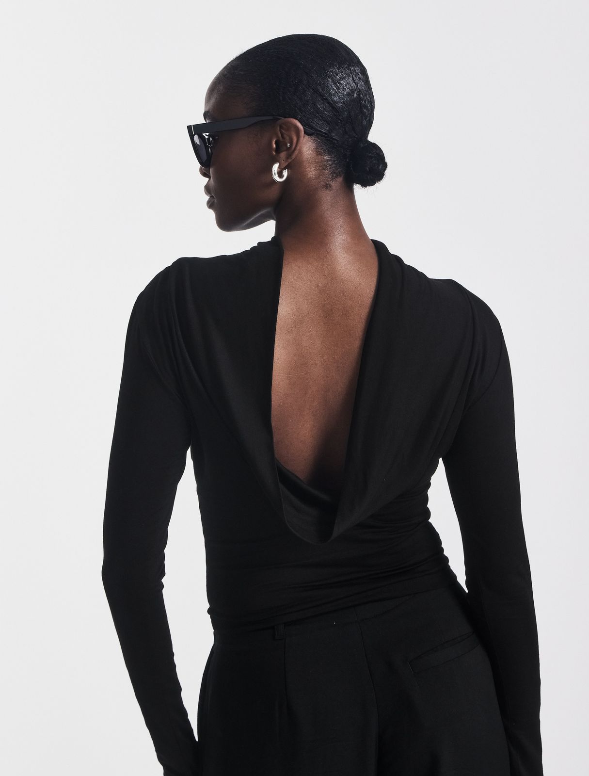 Anjea Reversible Top in Black