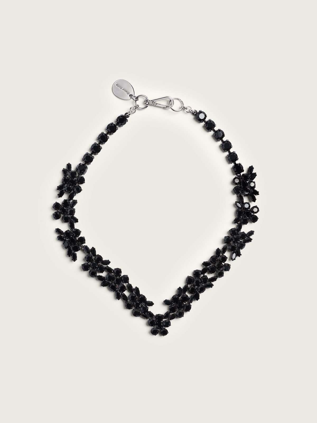 V-Line Floral Necklace