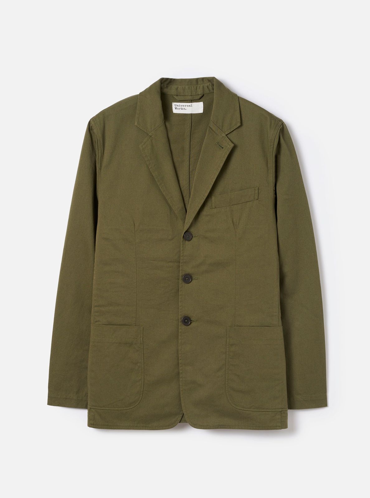 Light Olive Twill London Jacket