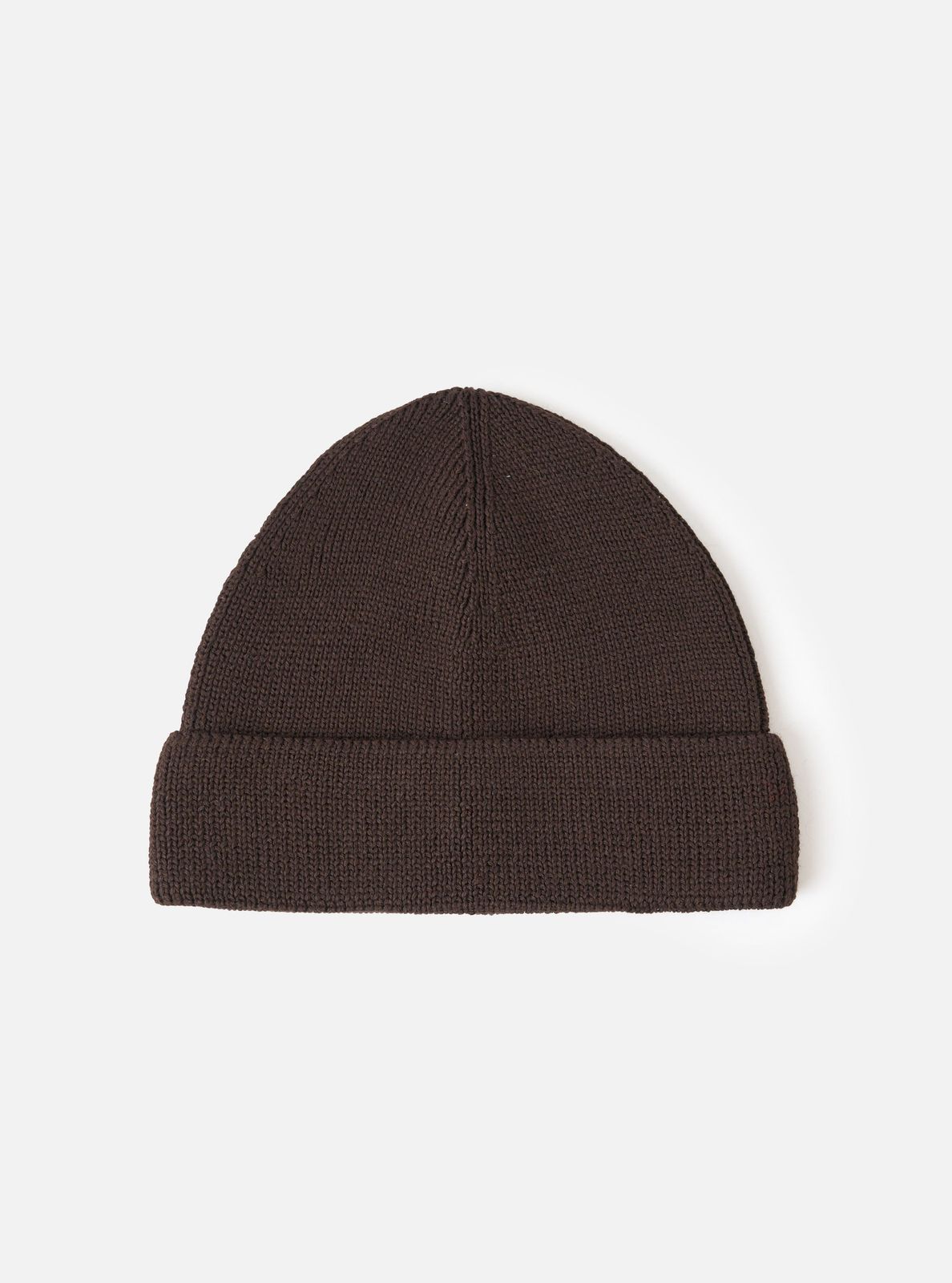Brown Merino Knit Watch Cap
