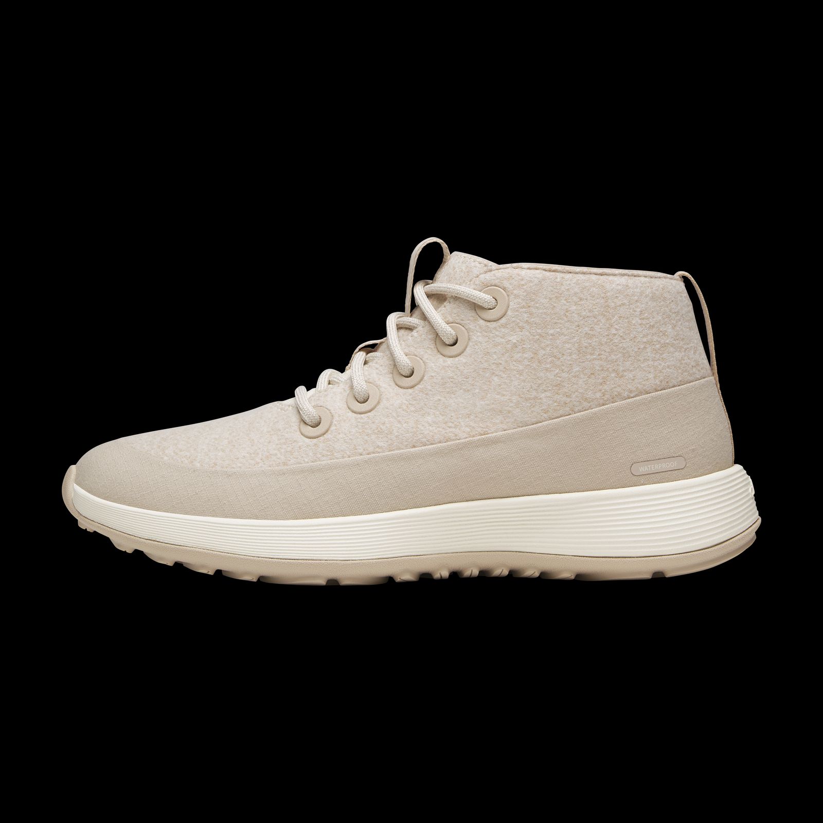 Women's Wool Runner NZ Mid Waterproof - Stony Cream/Rugged Beige (Stony Cream Sole)