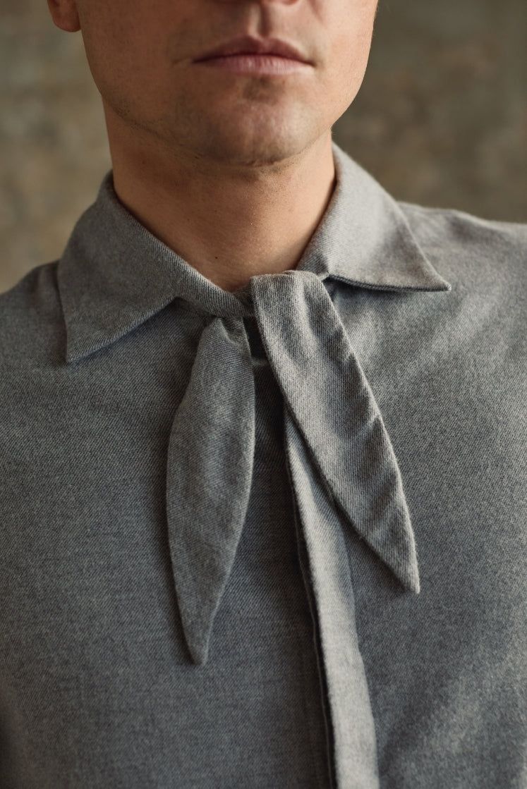 Chemise PALETTE Flanelle grise