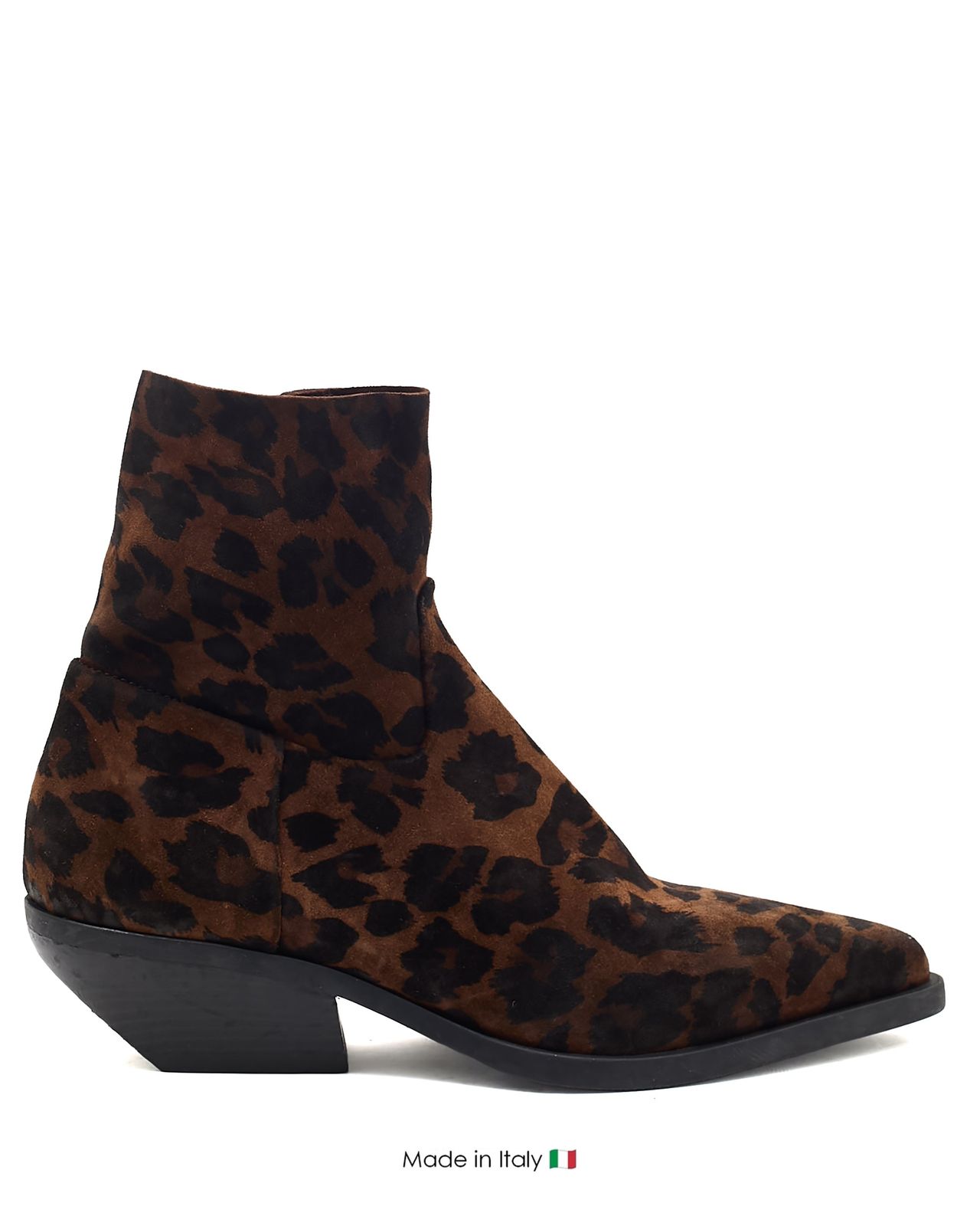 Western Ankle Boot Tabacco Suede E4519