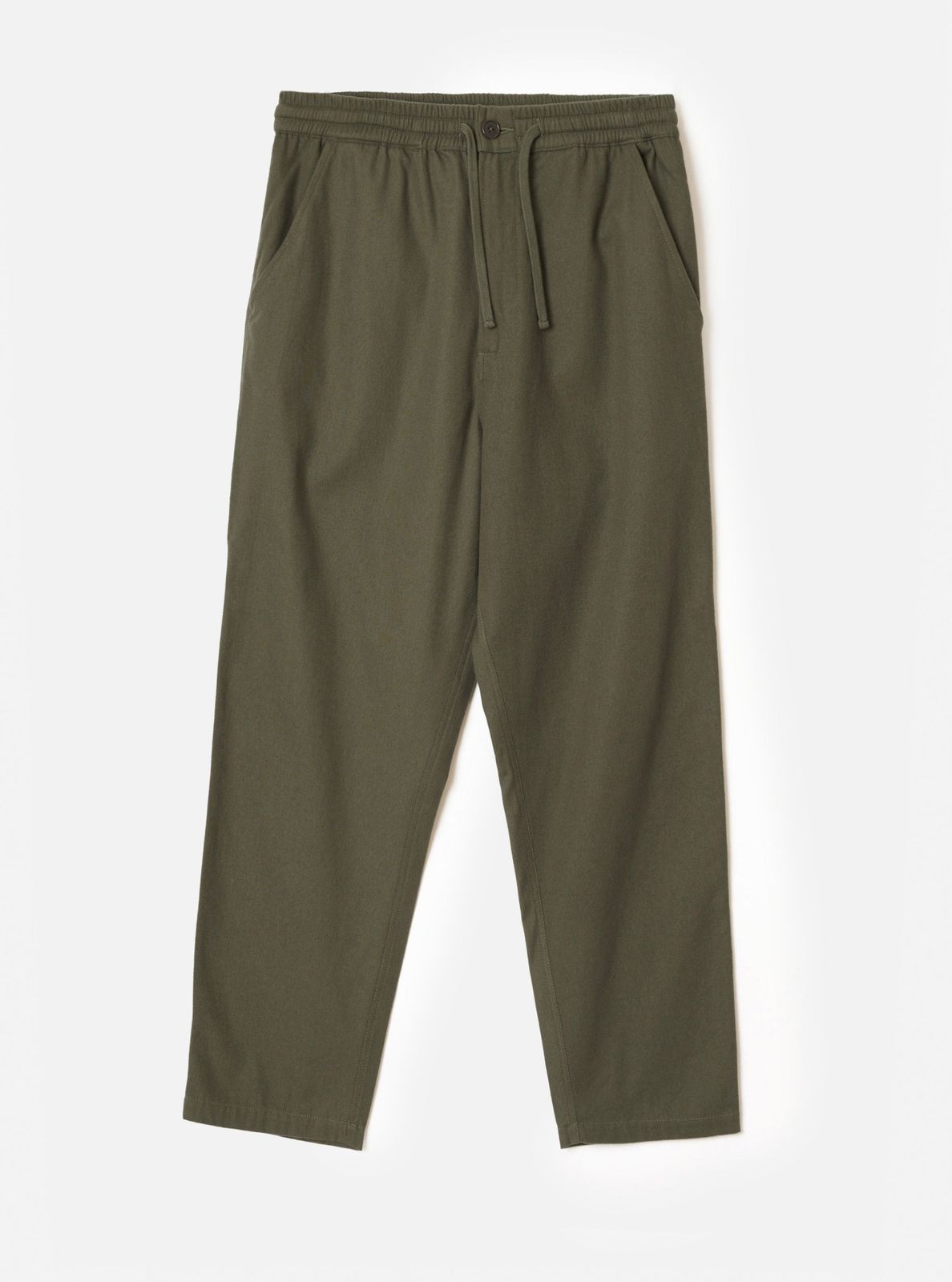Olive Brushed Moleskin Hi Water Trouser