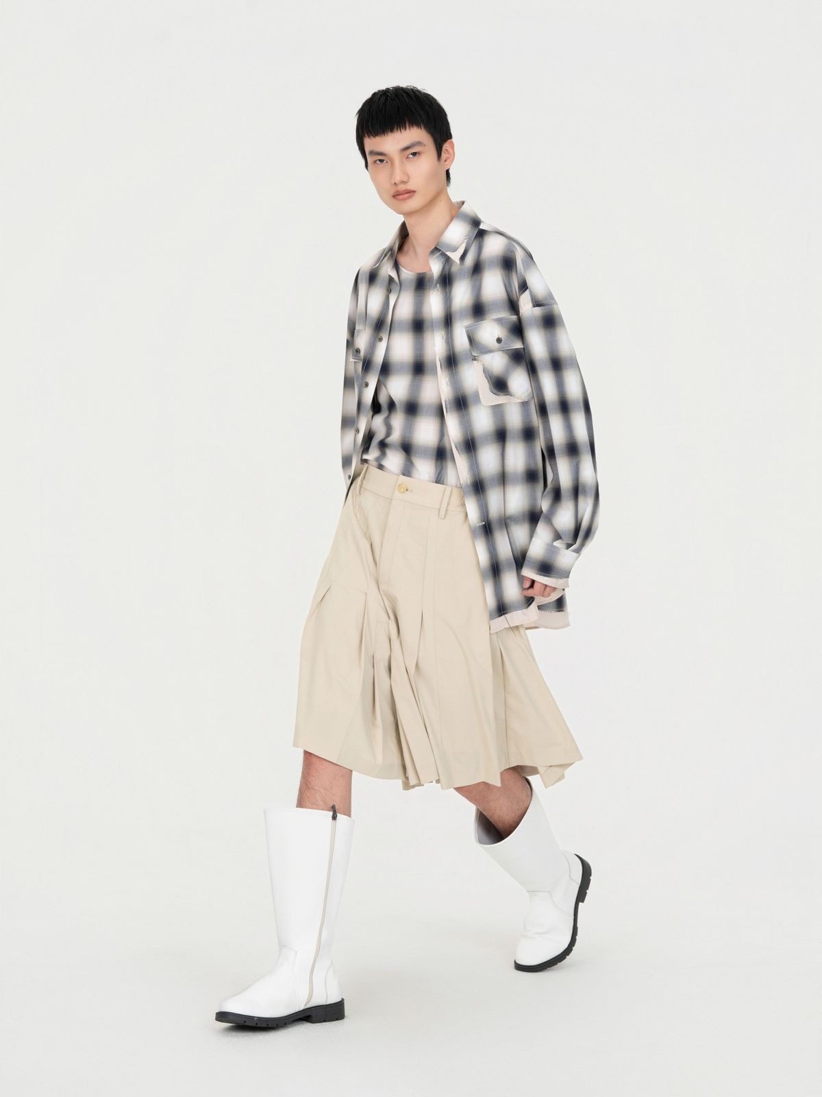 CARGO SHIRT IN CHECK