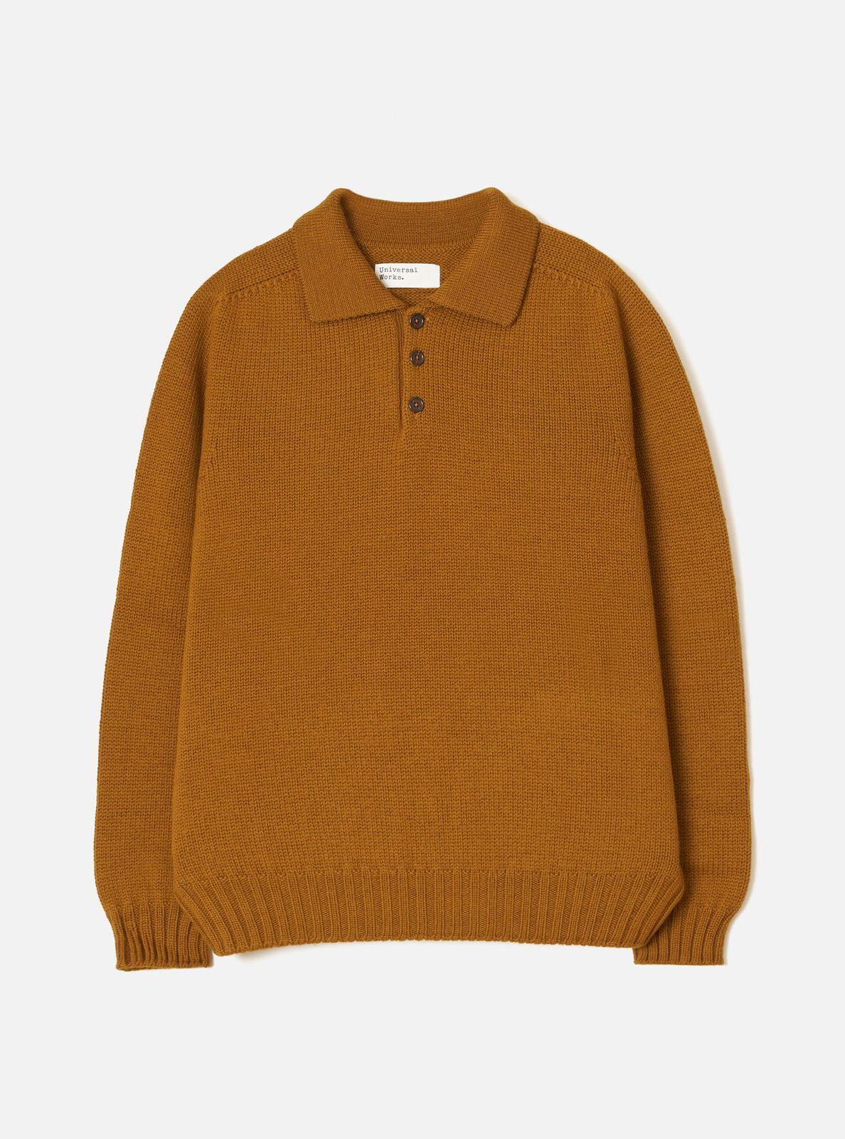 Gold Shetland Wild Curtis Sweater