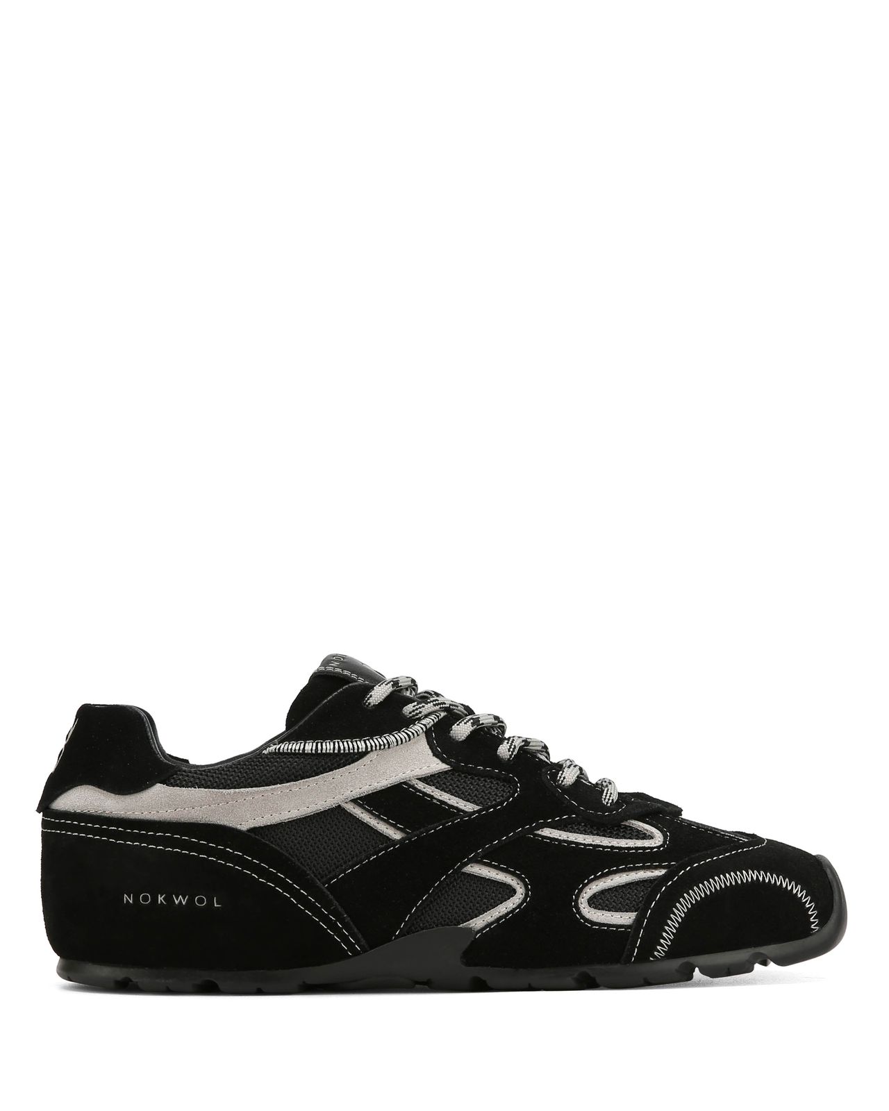 Alpha Black Suede