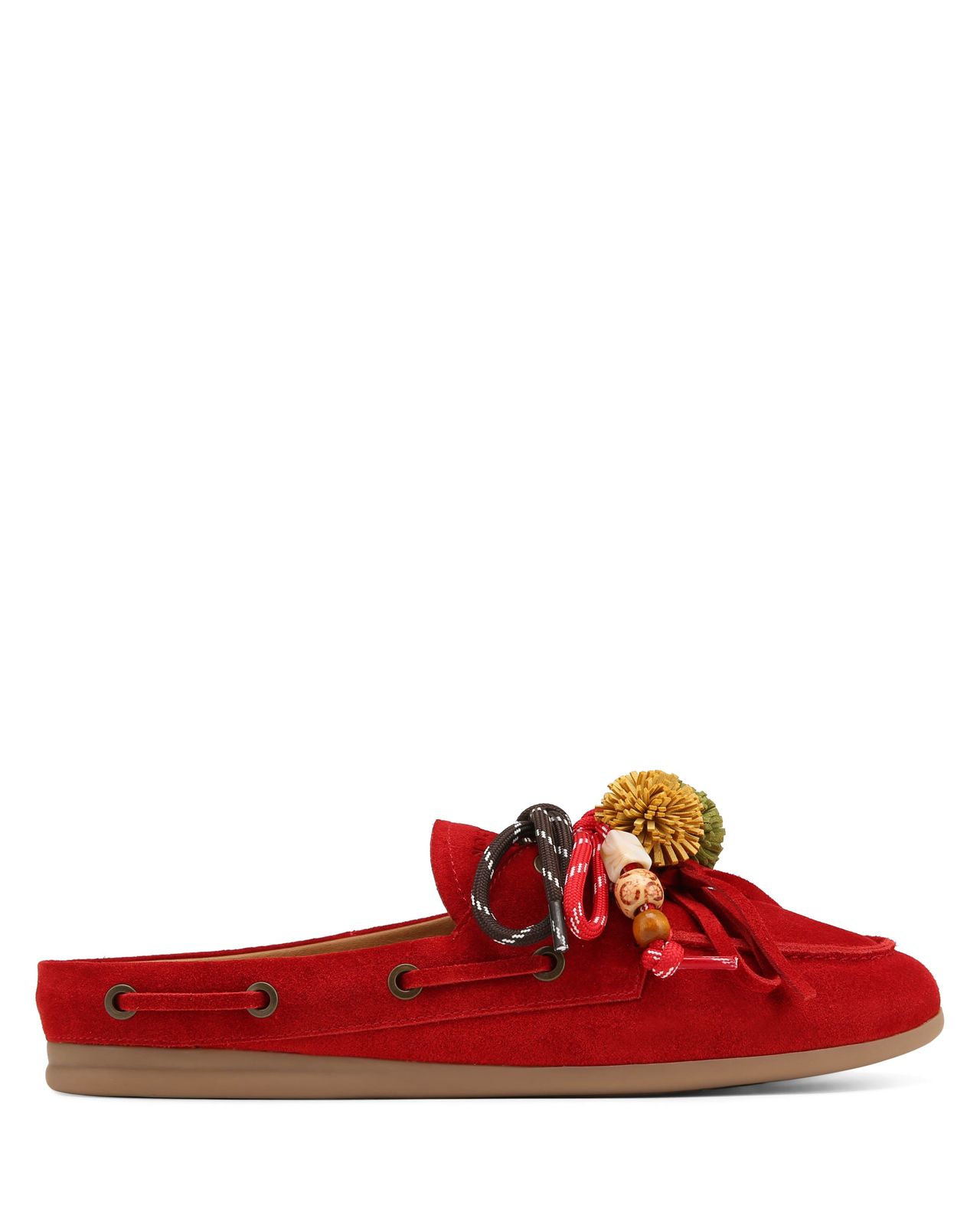 Coco Summer Red Suede