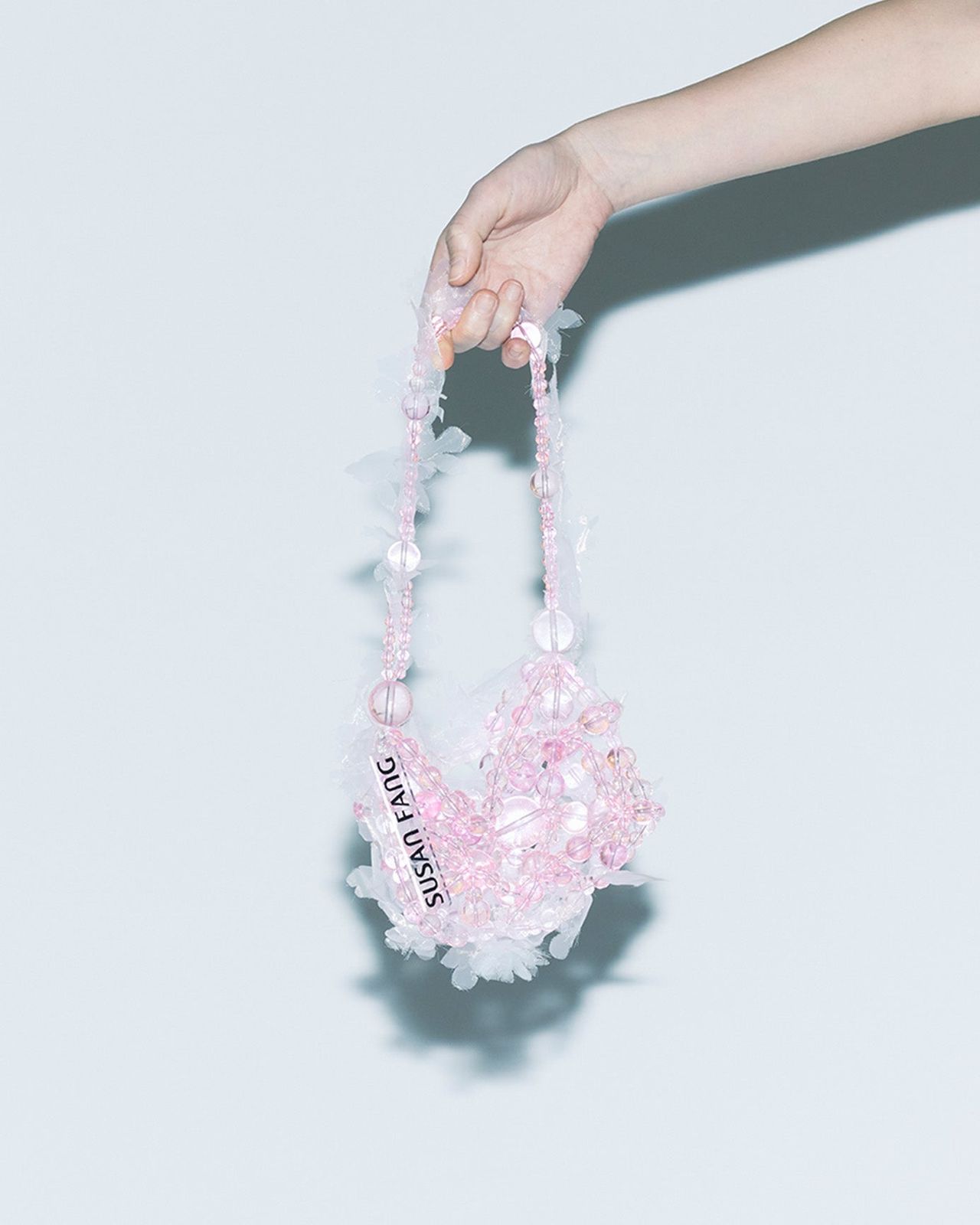 BEADED FLOWER BAG