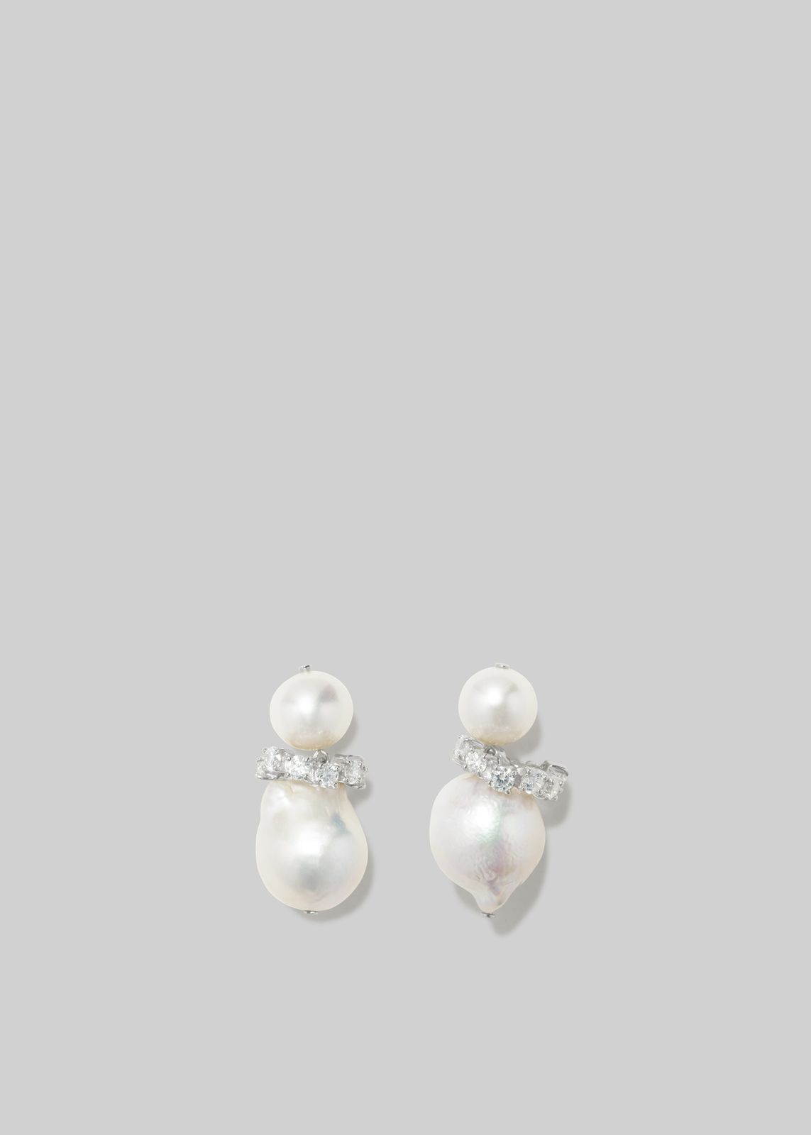 Completedworks Woah! Did Life Just Give Me a Lemon Earrings - White/Silver