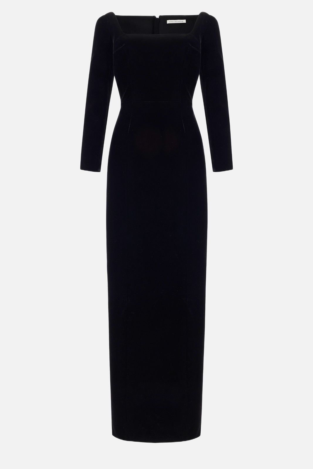 Birch Dress in Black Velvet