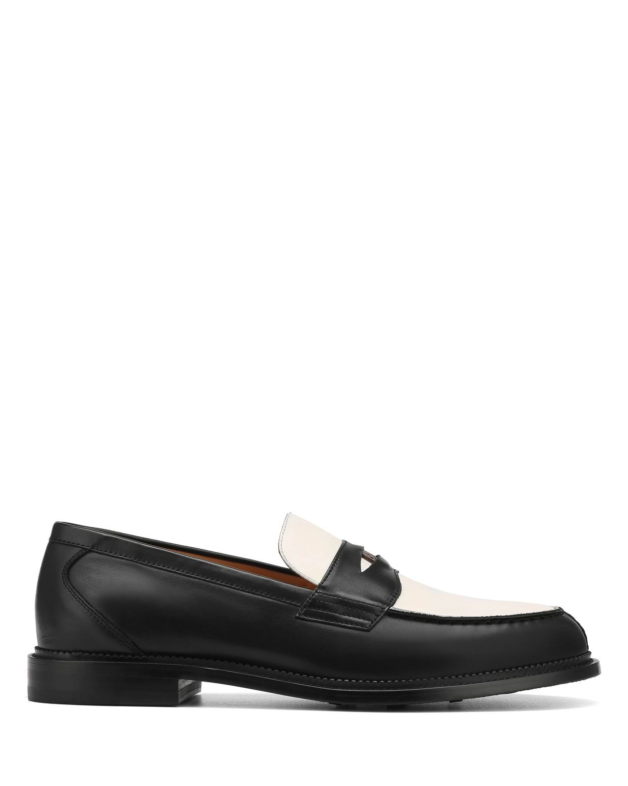 Branch Black/White Leather
