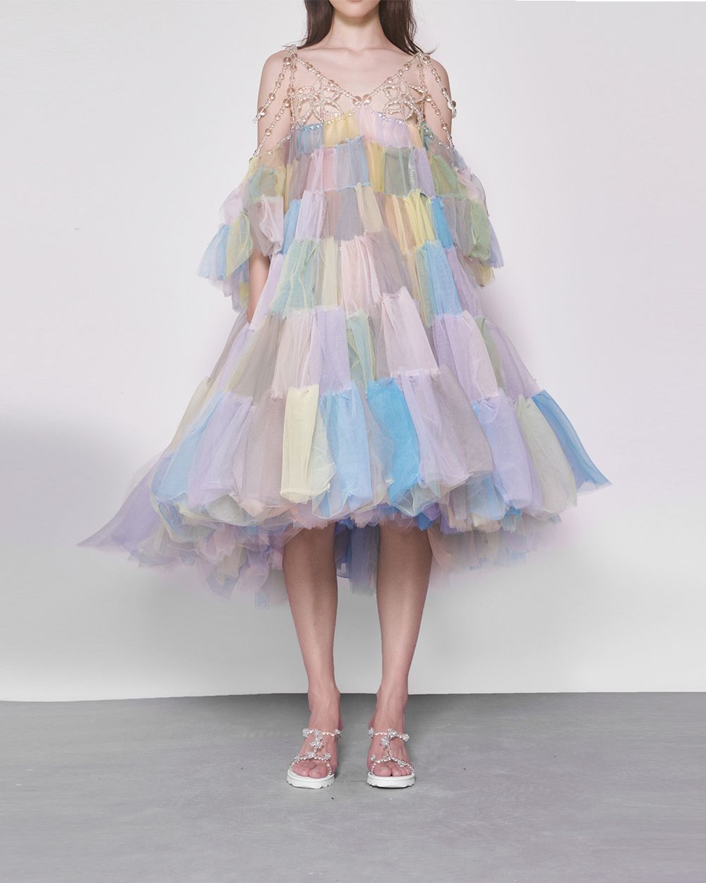 Bubble Patch Pastel Dress