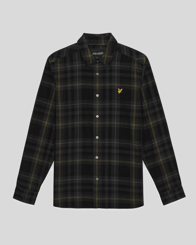 Tartan Check Corduroy Shirt