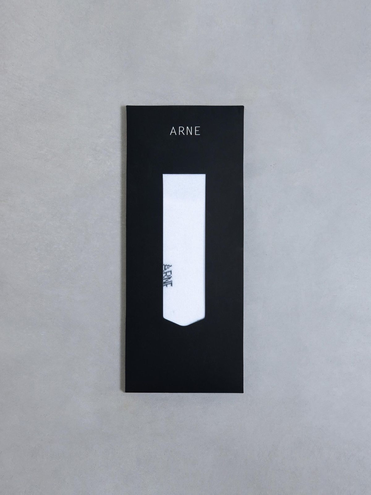 3 Pack ARNE Invisible Socks in White