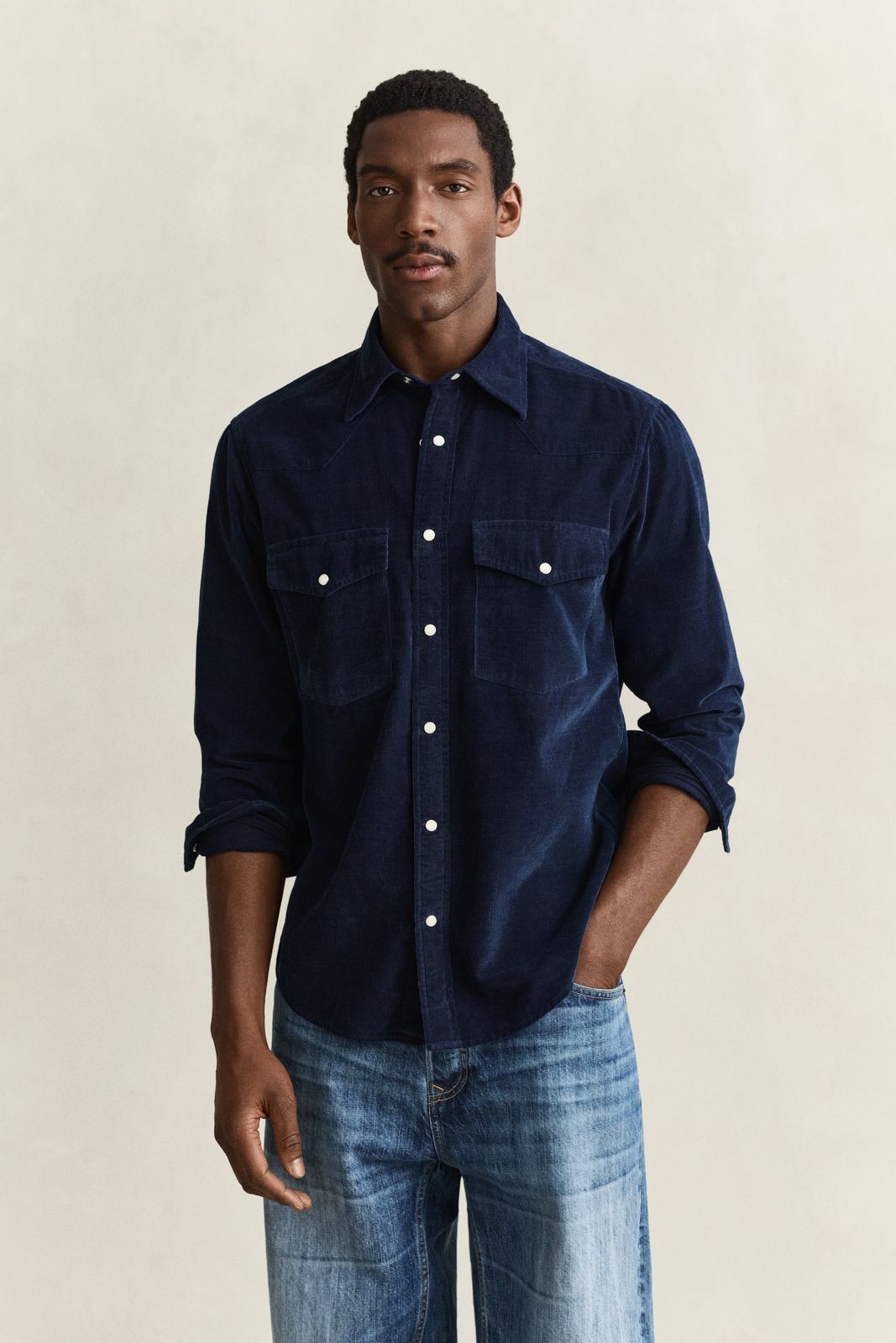 Corduroy Rodeo Shirt - INDIGO