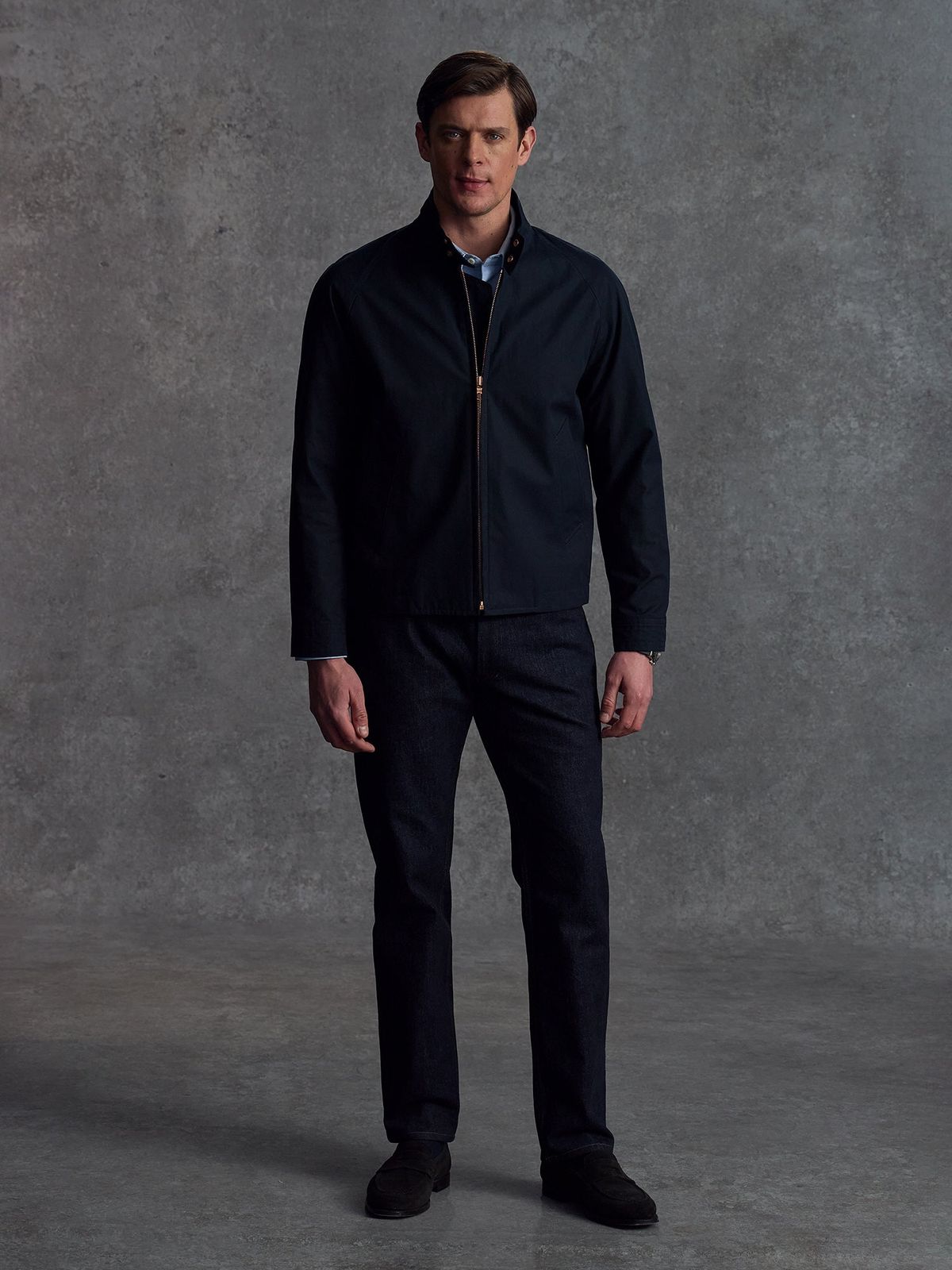 The Ventile® Harrington - Midnight Navy