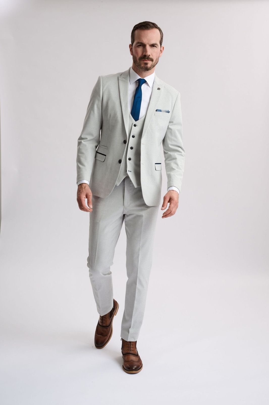 Bromley Stone 3 Piece Suit