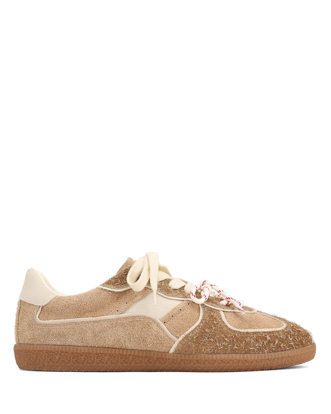 August-M Beige Rugged Suede
