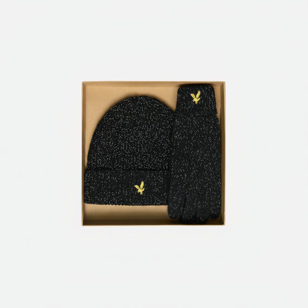 Reflective Beanie and Glove Set