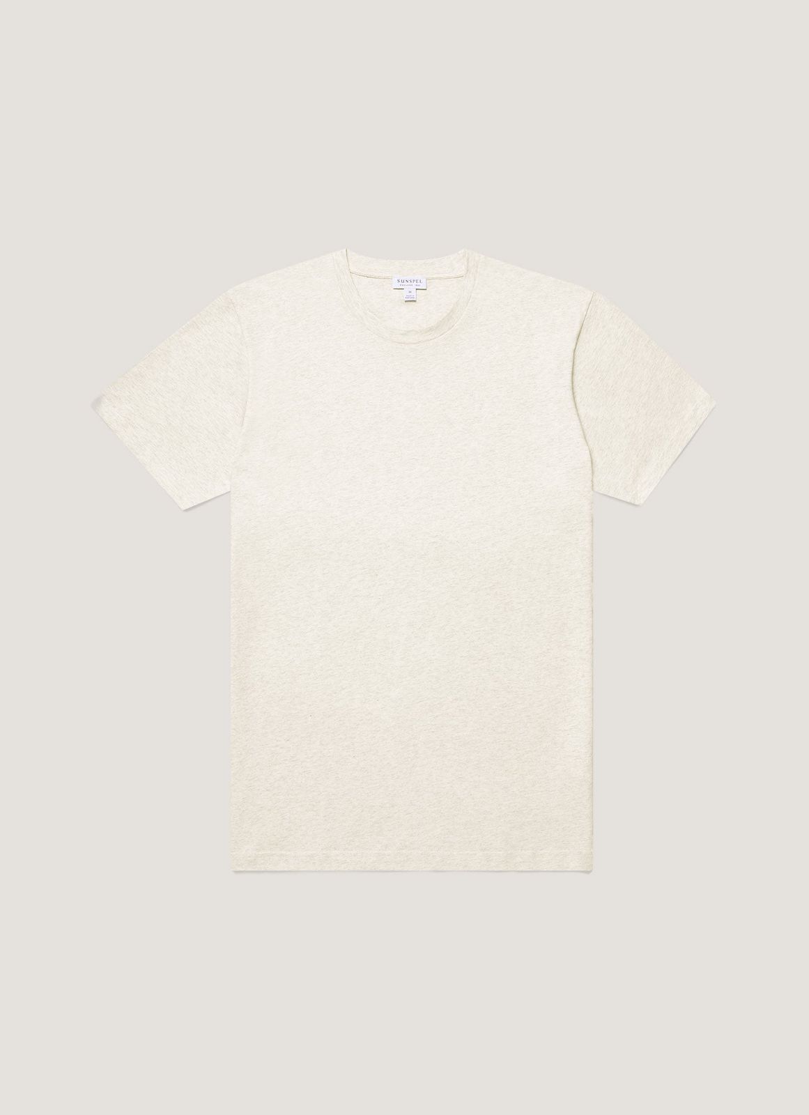 Men's Riviera T-shirt in Archive White Melange