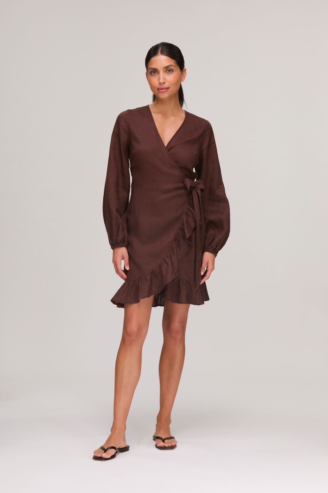 Legzira Mini Wrap Dress