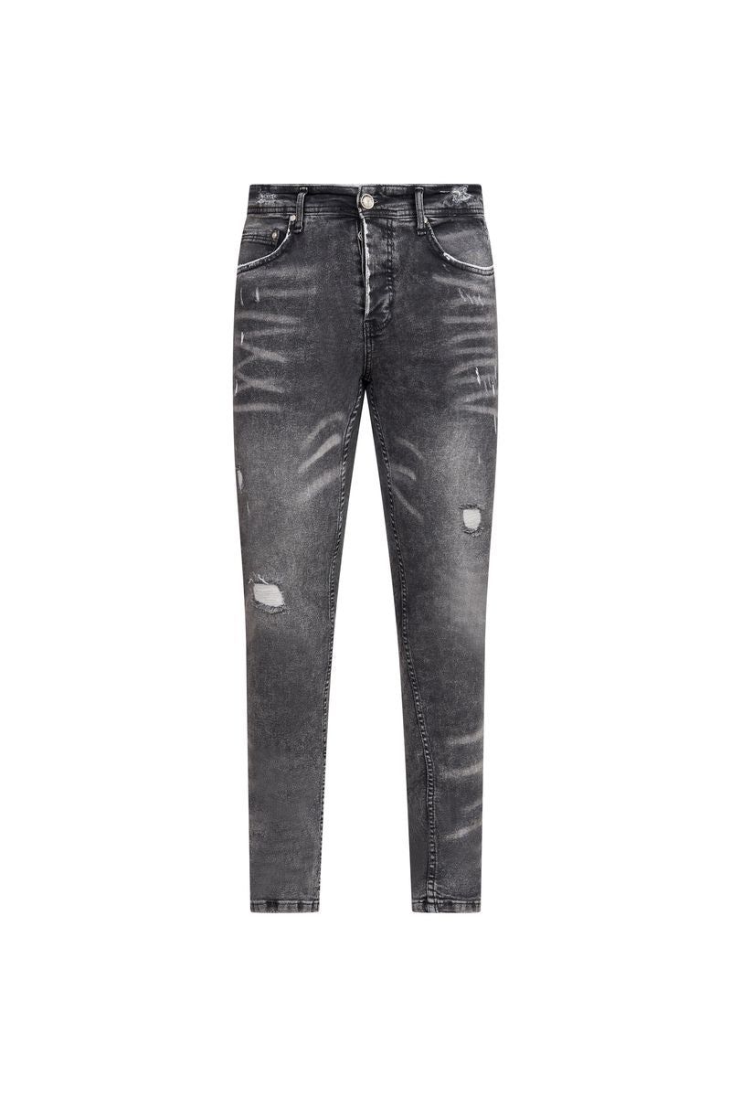 Ovy Smoke Washed Stretch Denim