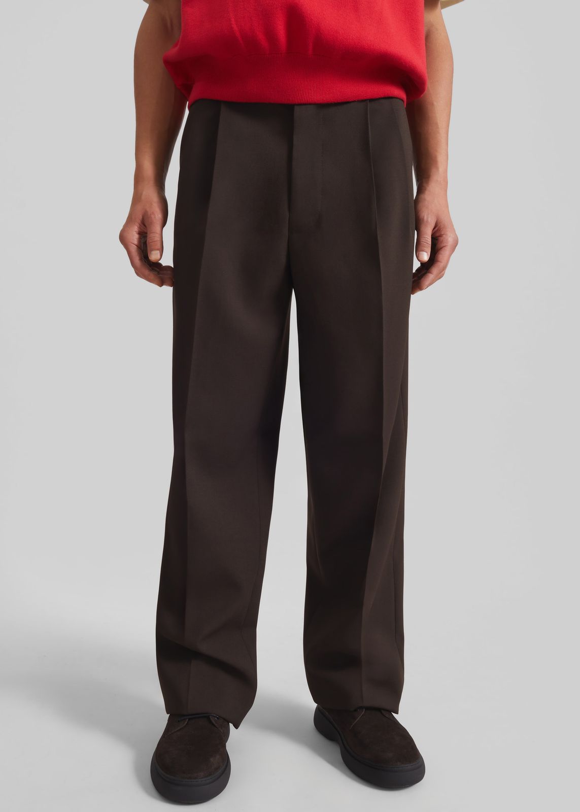 Beo Suit Pants - Dark Espresso