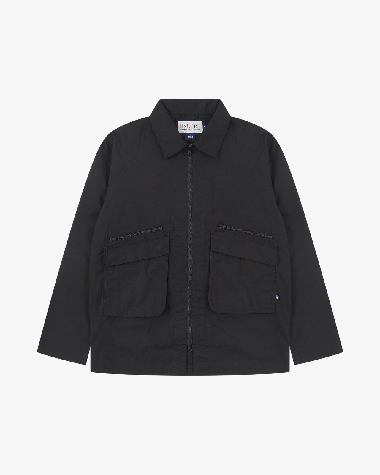 3045 Ripstop field jacket - Previous Dye Batch - Black