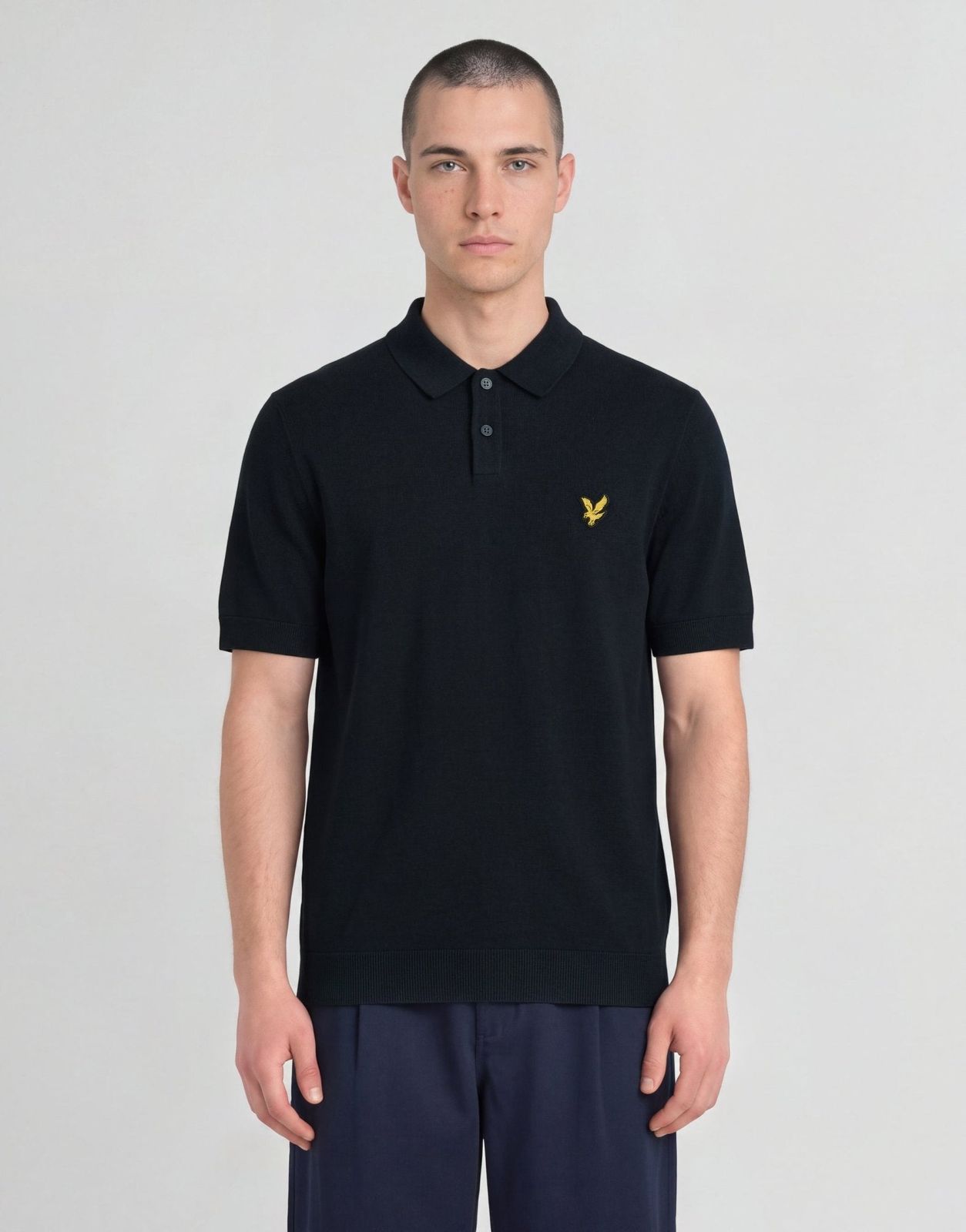 Archive Knitted Polo Shirt