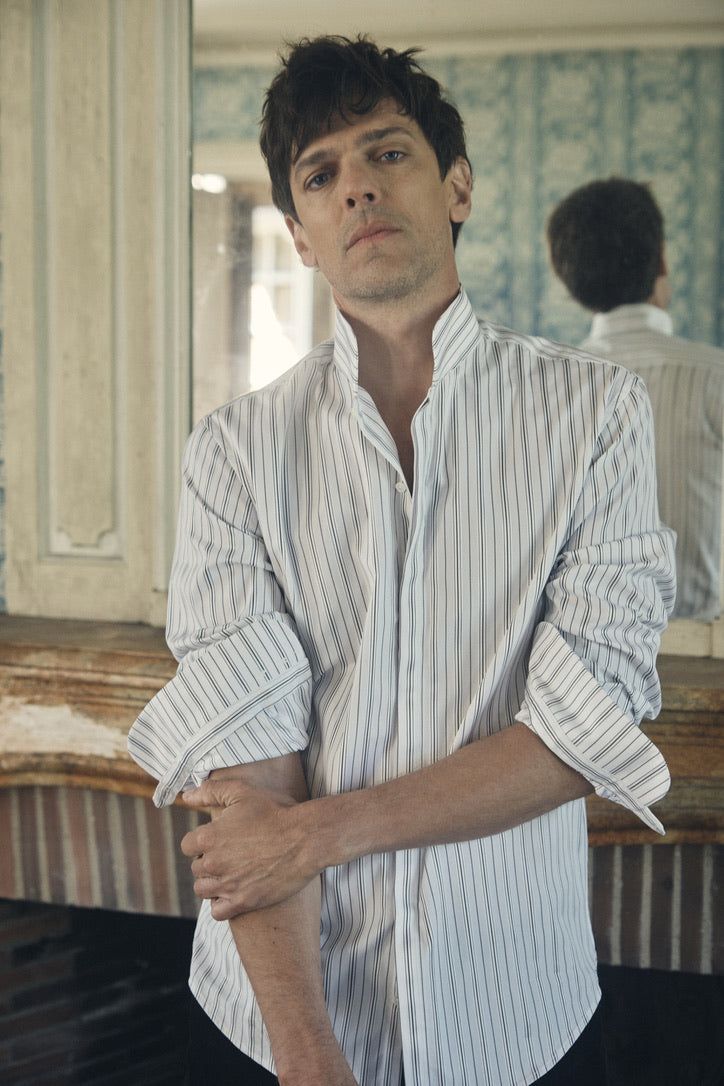 Chemise APPARAT Rayée Kaki