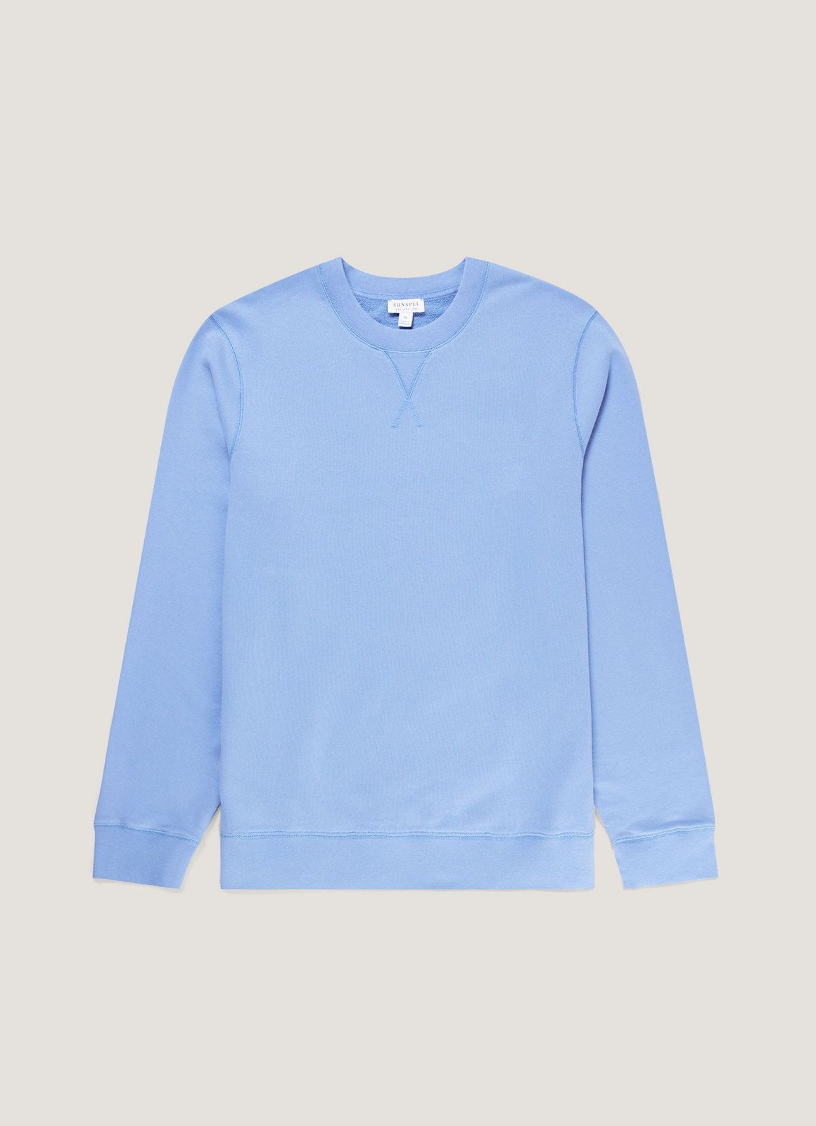 Men's Loopback Sweatshirt in Azure Blue