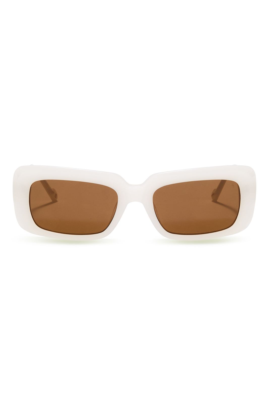 Sunday Somewhere Elle Milky White Sunglasses