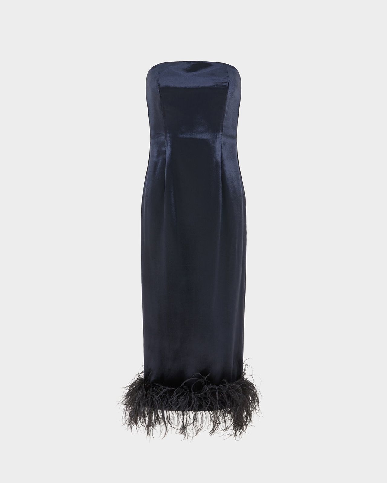 Minelli Midi Dress in Velvet