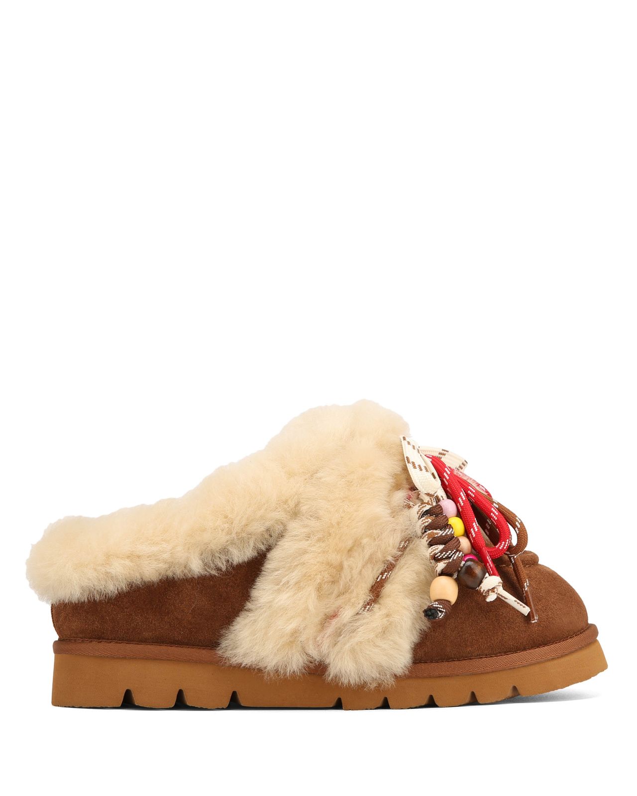 April Tan Hairy Suede