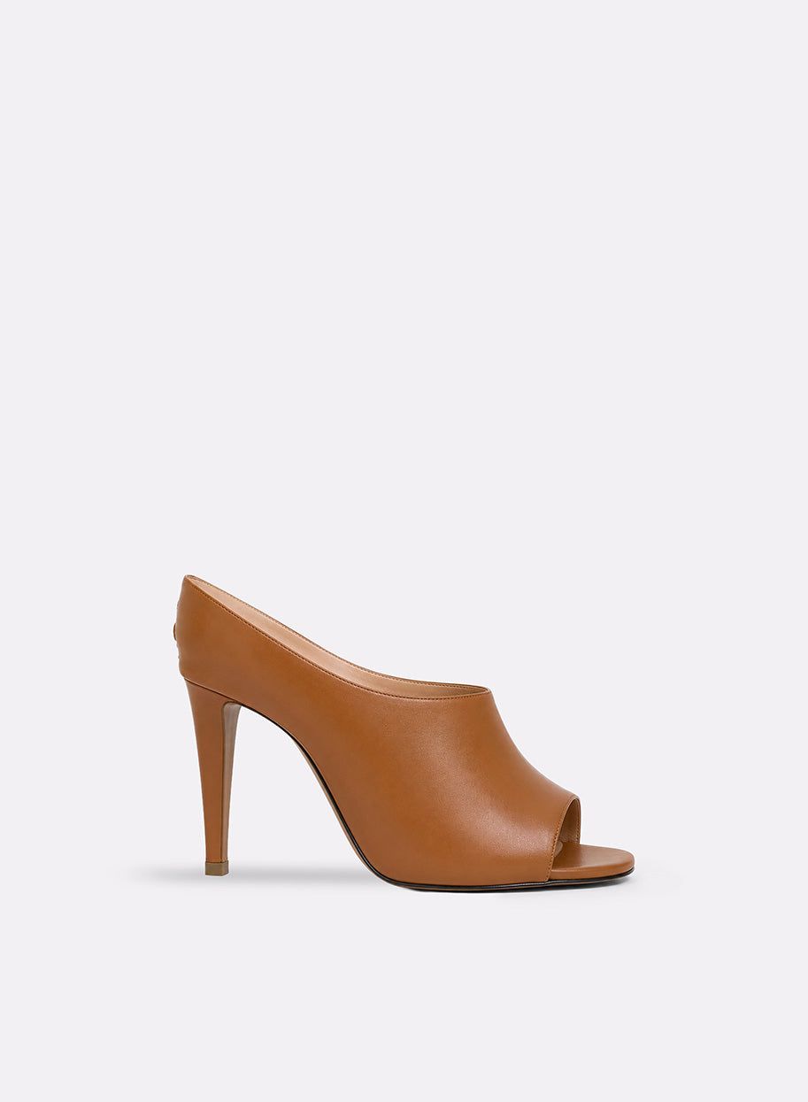 Peep Toe Mule
