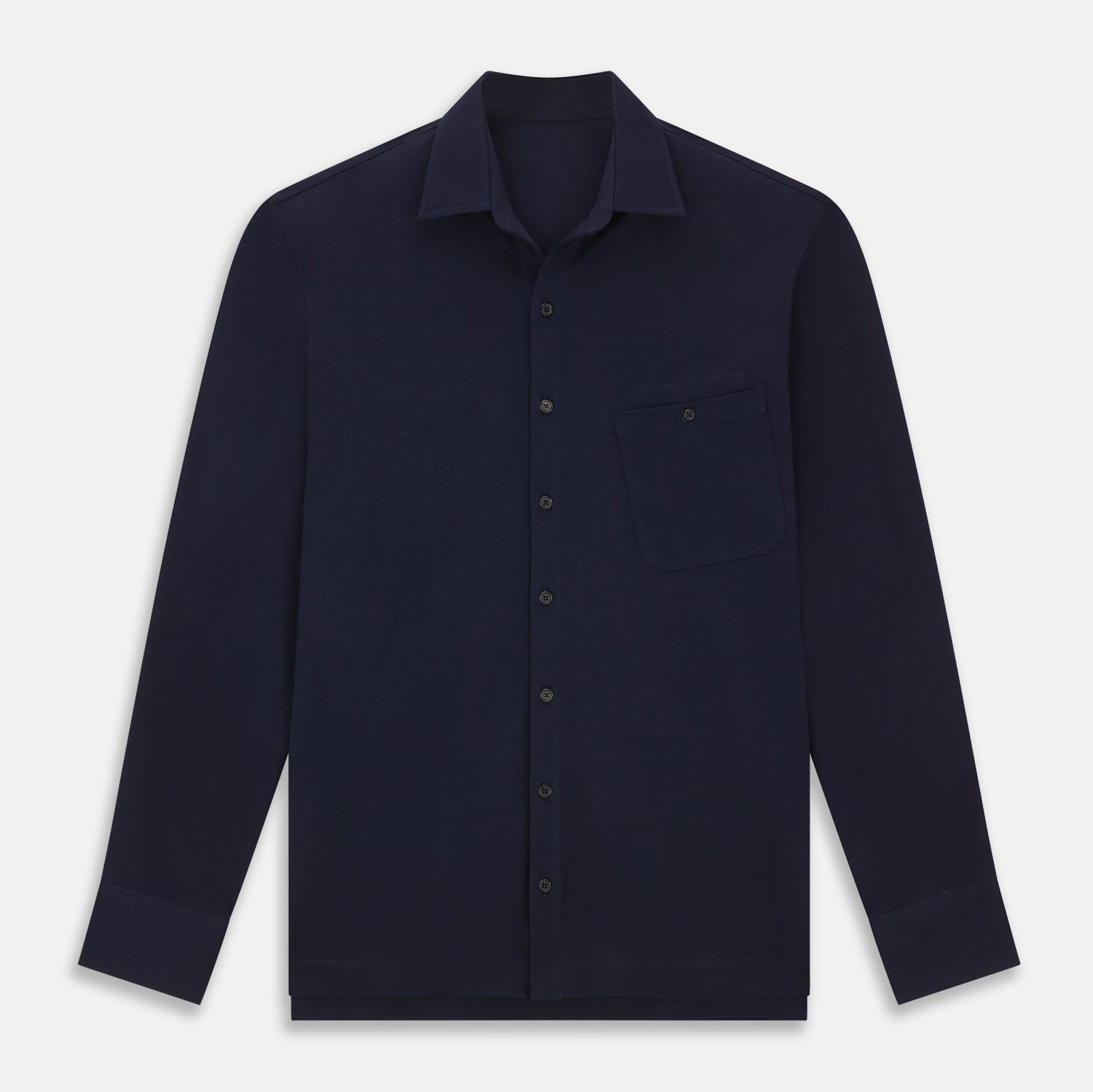 Navy Pique Shirt