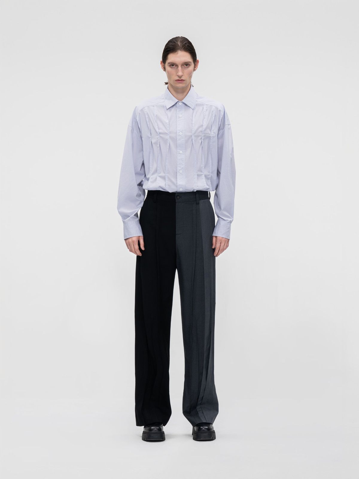 PLEATED TAILORED TROUSERS