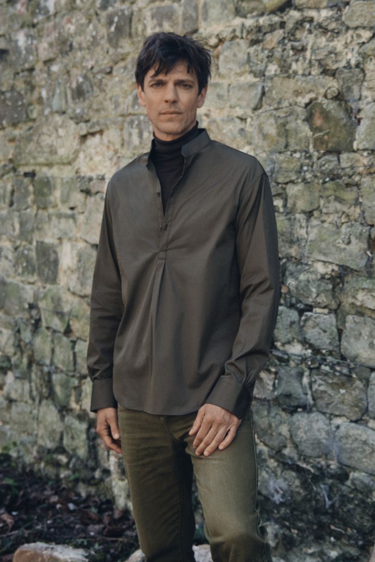 Chemise ÉPICURIEN Kaki