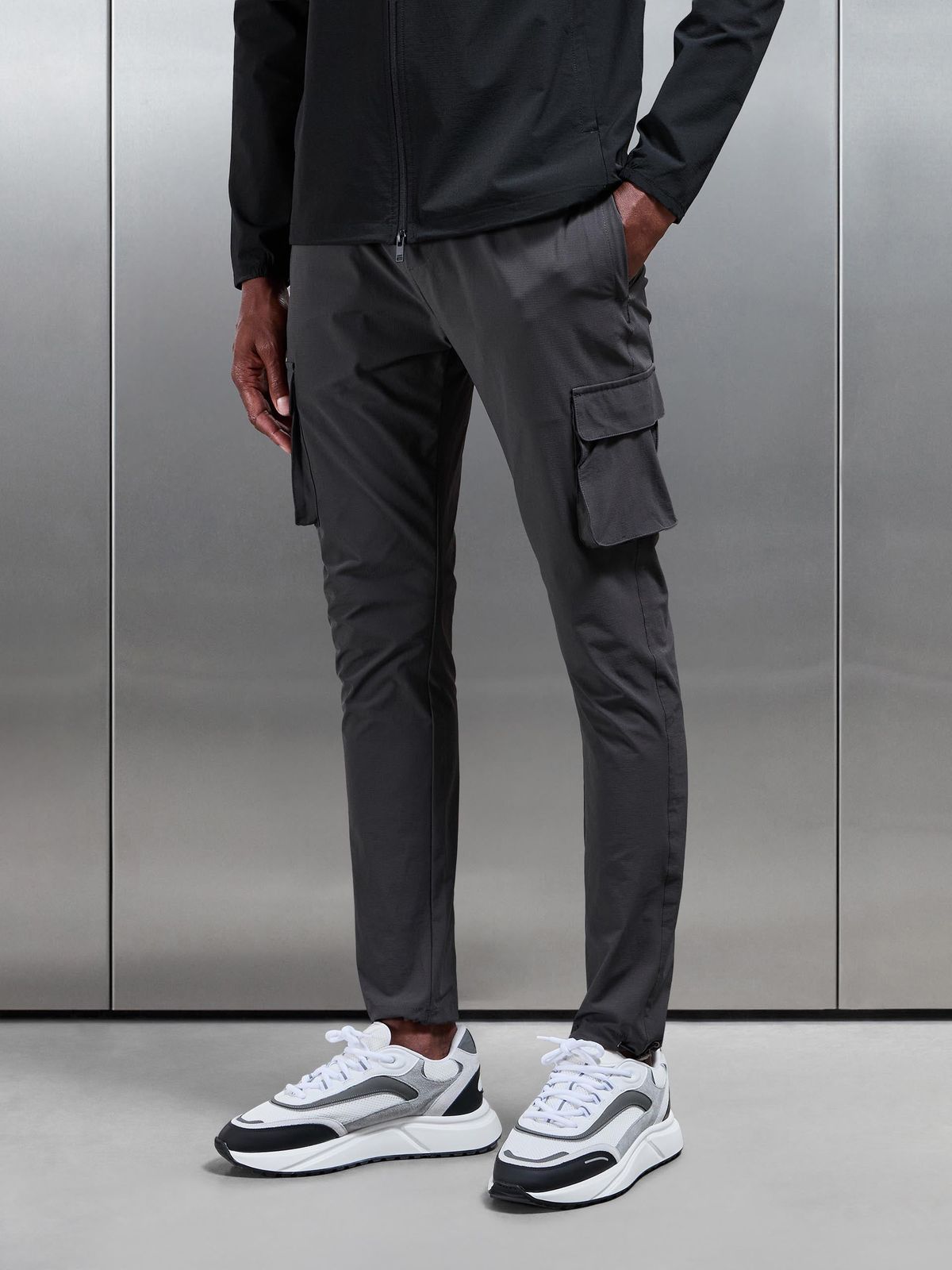 Utility Cargo Pant in Grey
