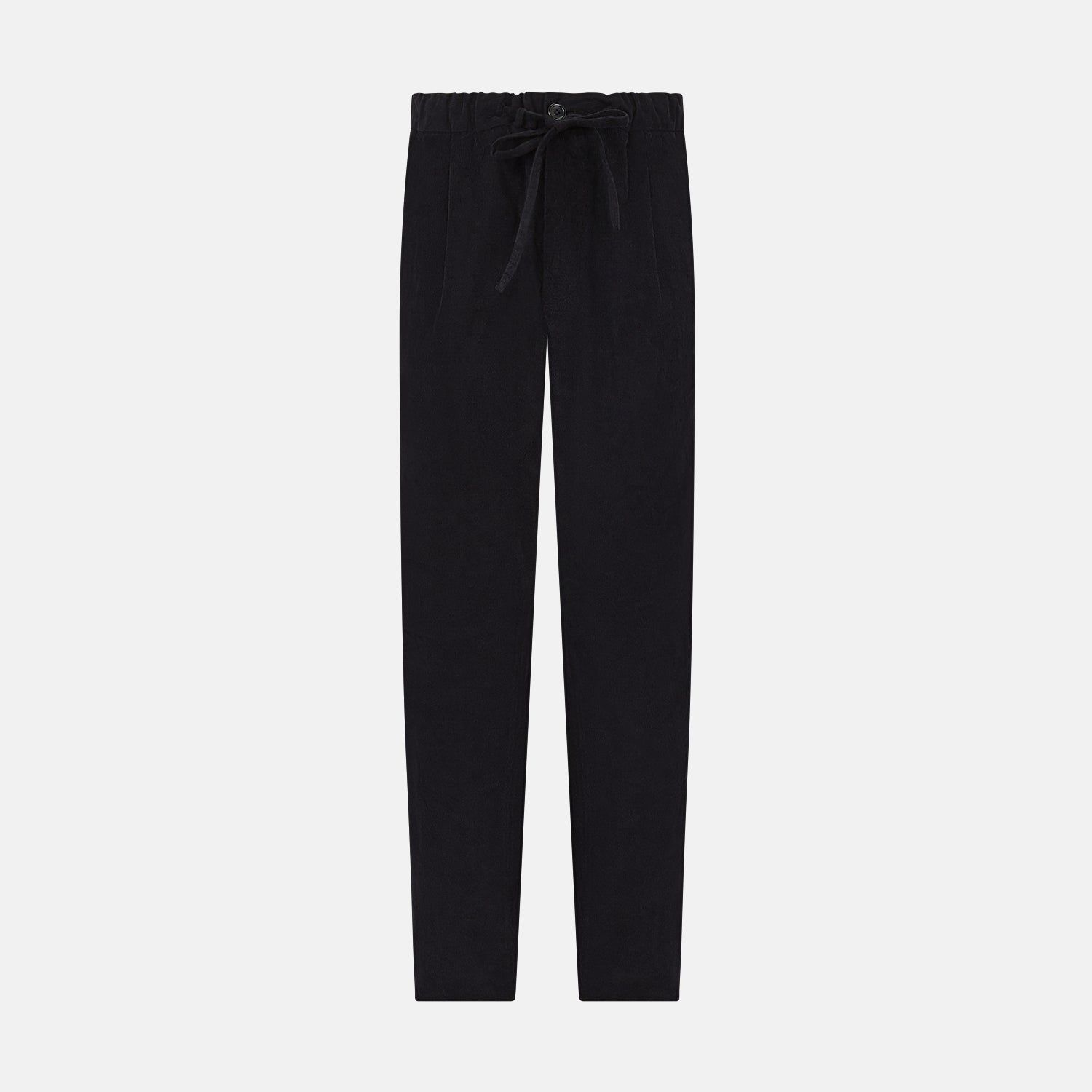 Navy Corduroy Miles Trousers