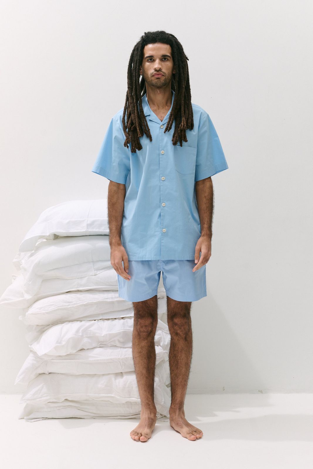 Men’s 402 Short Pyjama Set Blue