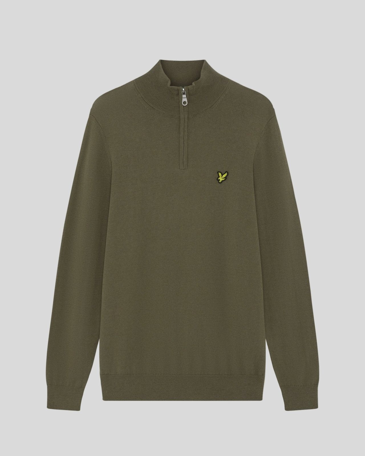 Cotton Merino 1/4 Zip Jumper