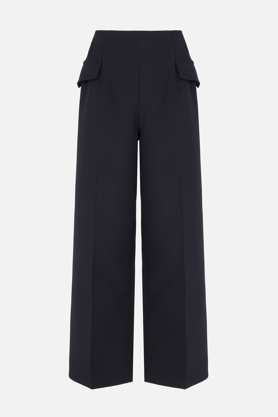 Brissa Trousers in Black Birdseye Suiting