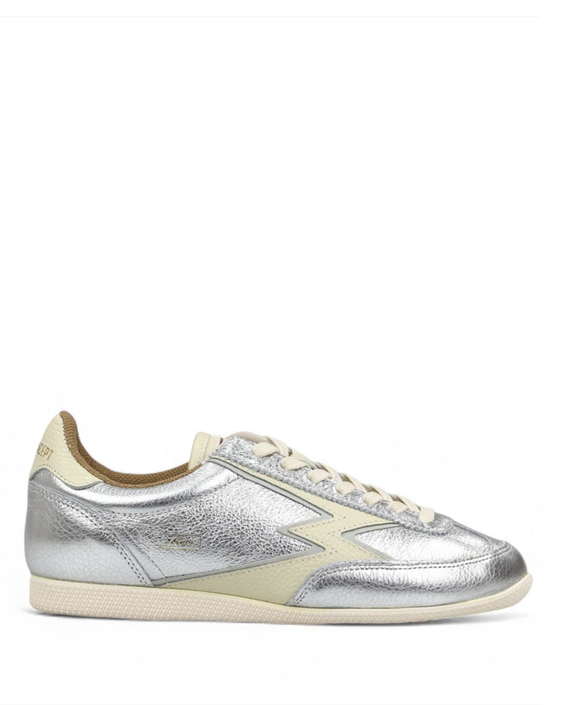 W Kobe Silver Leather Off White Details KO007